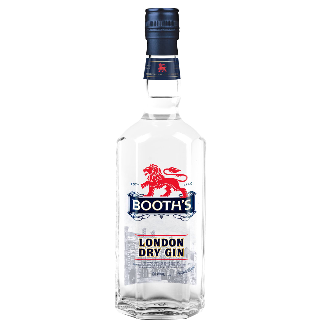 Booth's London Dry Gin 750ml 80 Proof