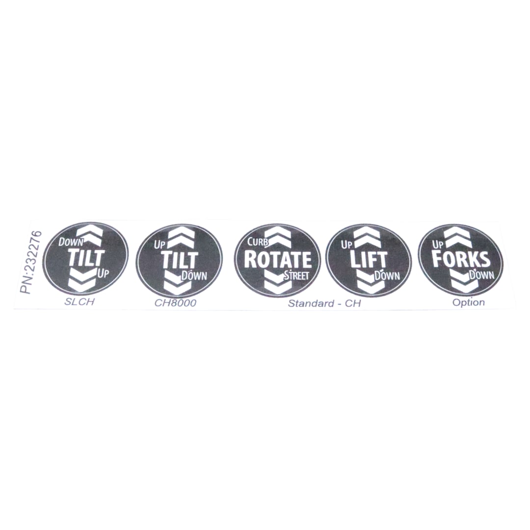 Galbreath™ Valve Section ID Decal 232276