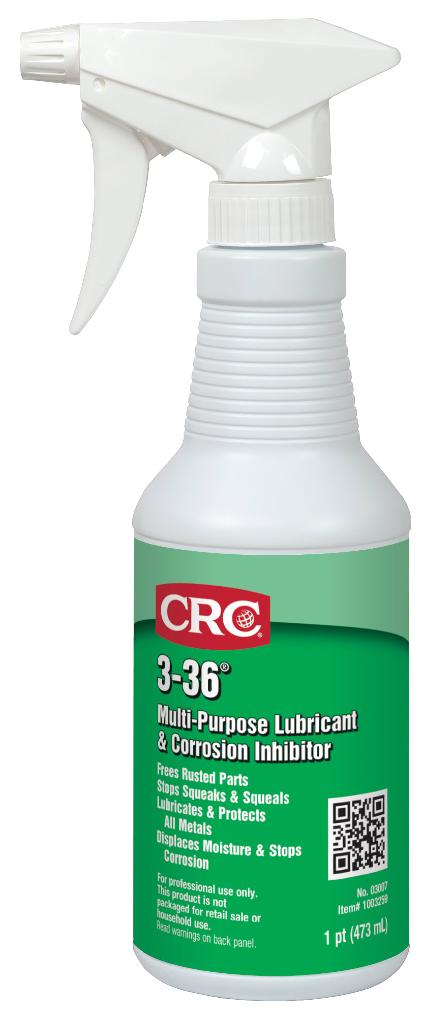 CRC 3-36 Multi-Purp Lubricant & Corrosion Inhibitor 1X16OZ