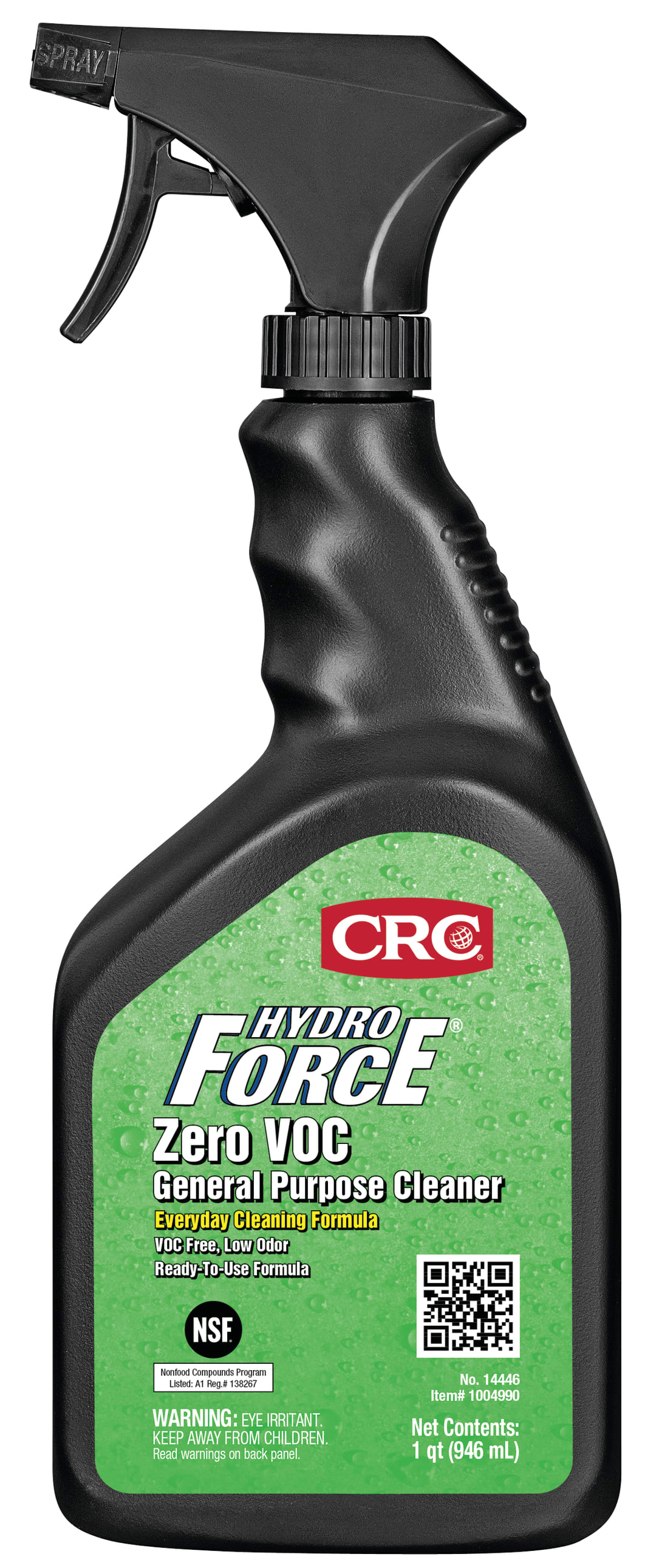 CRC HydroForce Zero VOC General Purpose Cleaner 1X32OZ