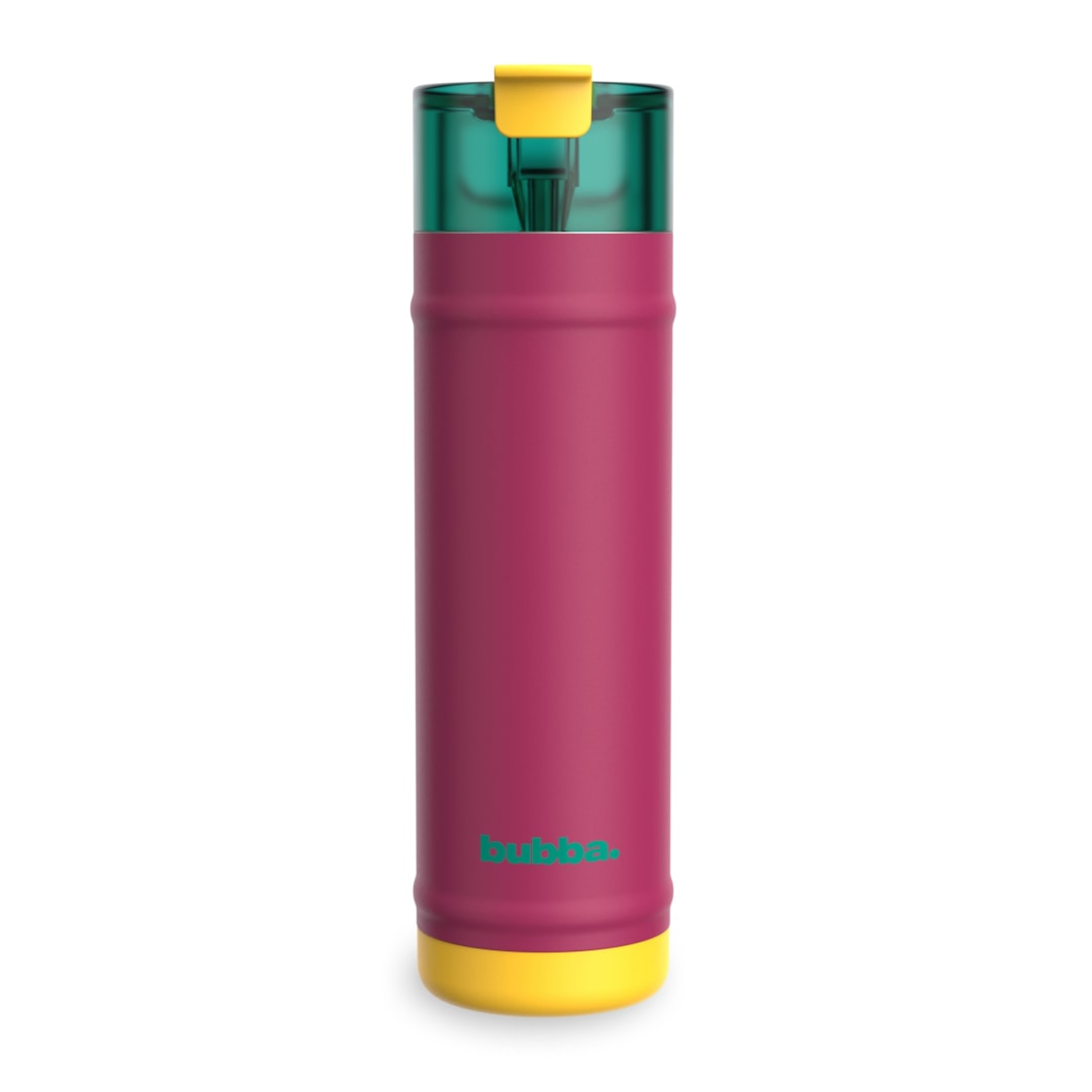 bubba DualSip Insulated Stainless Steel Water Bottle, 24 oz (710 ml)