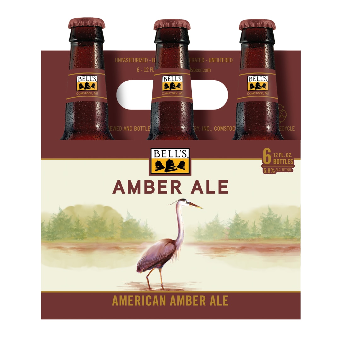Amber Ale Beer, 6 Pack, 12 fl oz Bottles
