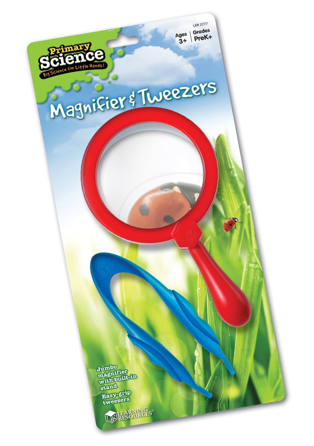 MAGNIFIER & TWEEZERS, JUMBO