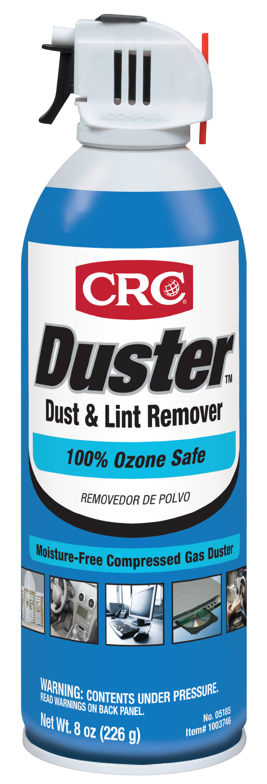 CRC Duster Moisture-Free Dust & Lint Remover 1X8OZ