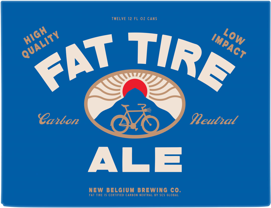 Fat Tire Ale Beer, 12 Pack, 12 fl oz Cans