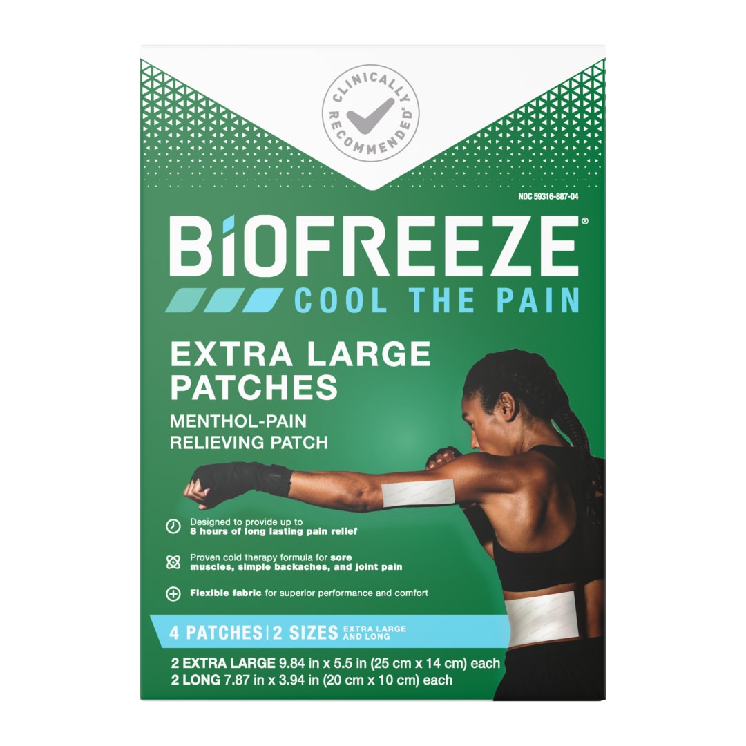 Biofreeze Pain Relief Patch, XL Pack
