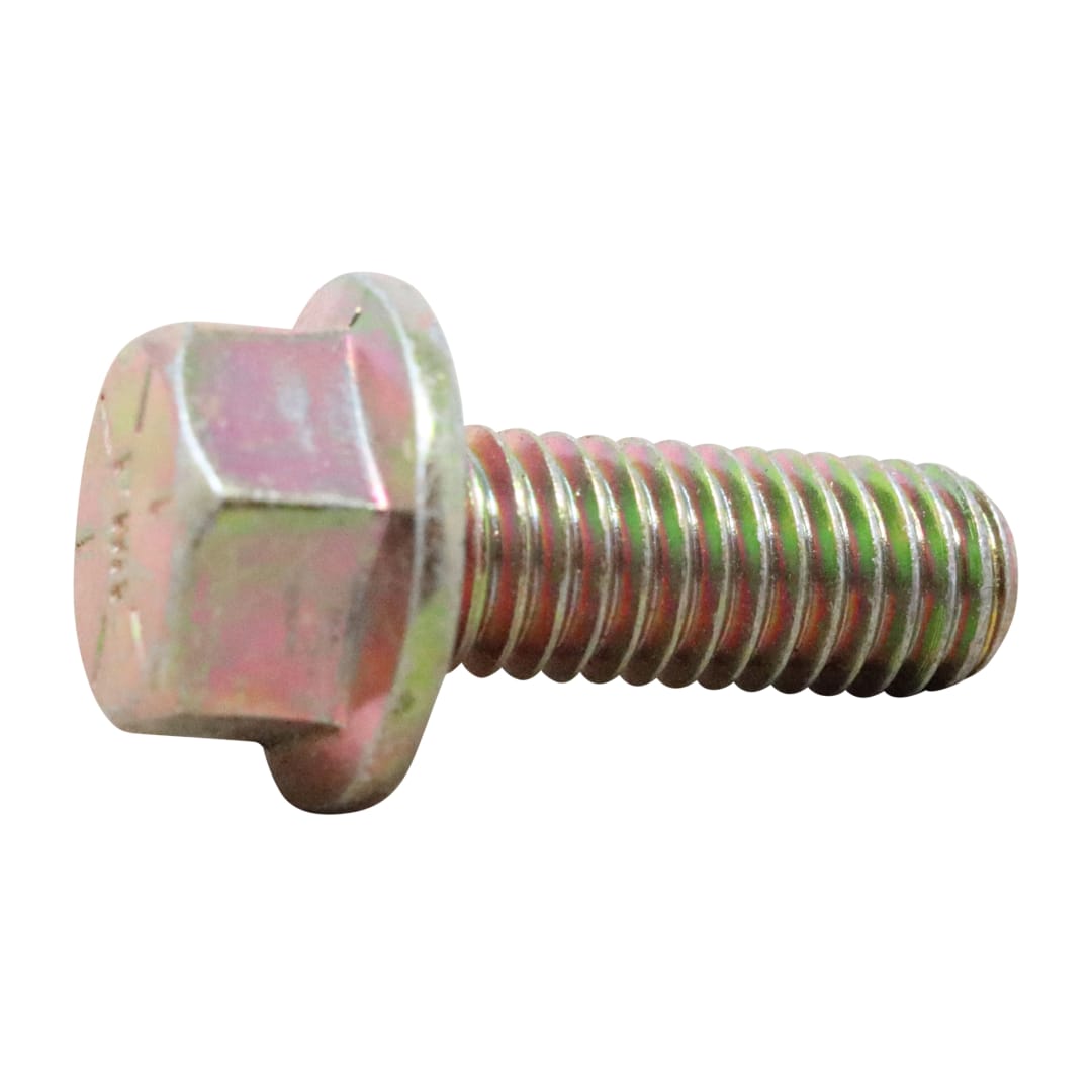 Wastebuilt® Replacement for McNeilus 3/8"-16 x 1" Flanged Hex Screw Grade 8 Zinc-Yellow