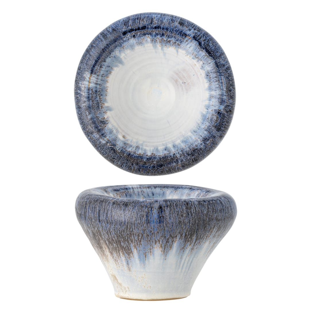 82072469 - Finna Bowl, Blue, Stoneware STOCK: 300