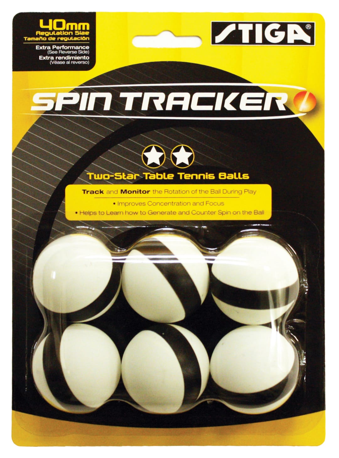 STIGA 2-Star Spin Tracker Tabl