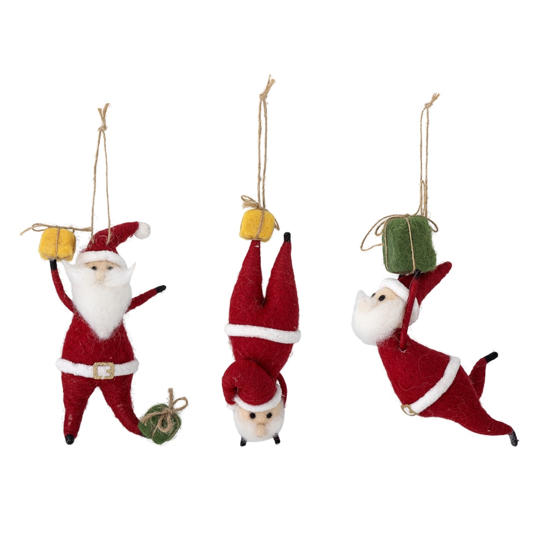 82072876 - Giles Ornament, Red, Wool STOCK: 300