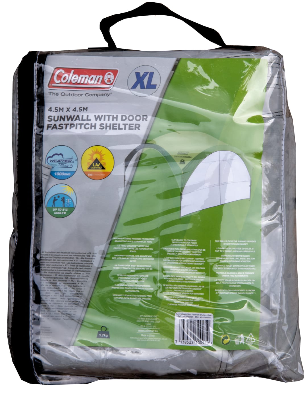 SHELTER ACCY FASTPITCH XL SUNWALL+DOOR