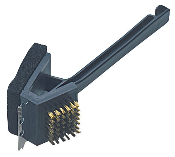 BBQ ACCY CLEANING 3-IN-1 BRUSH IN PDQ