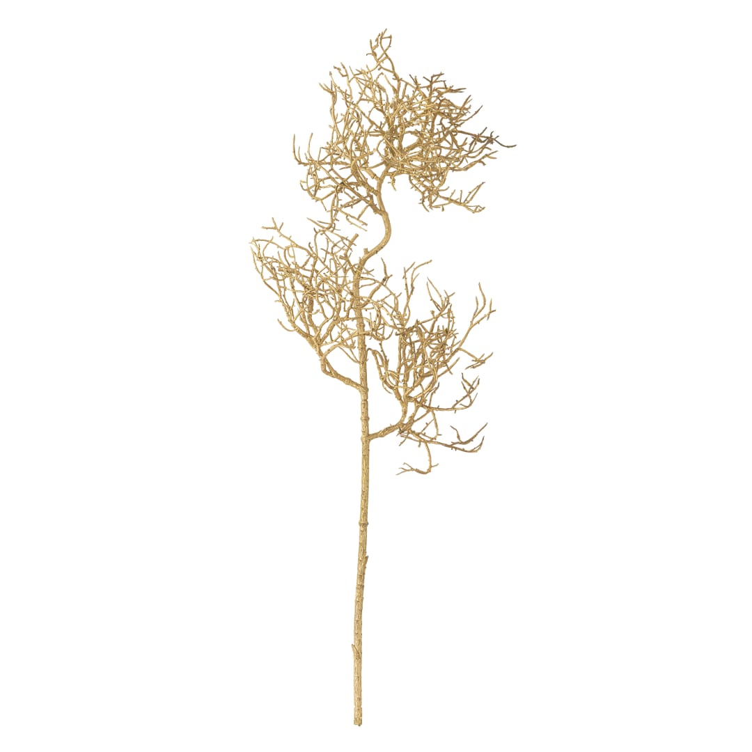 82072350 - Coral Stem, Gold, Artificial Flowers STOCK: 300