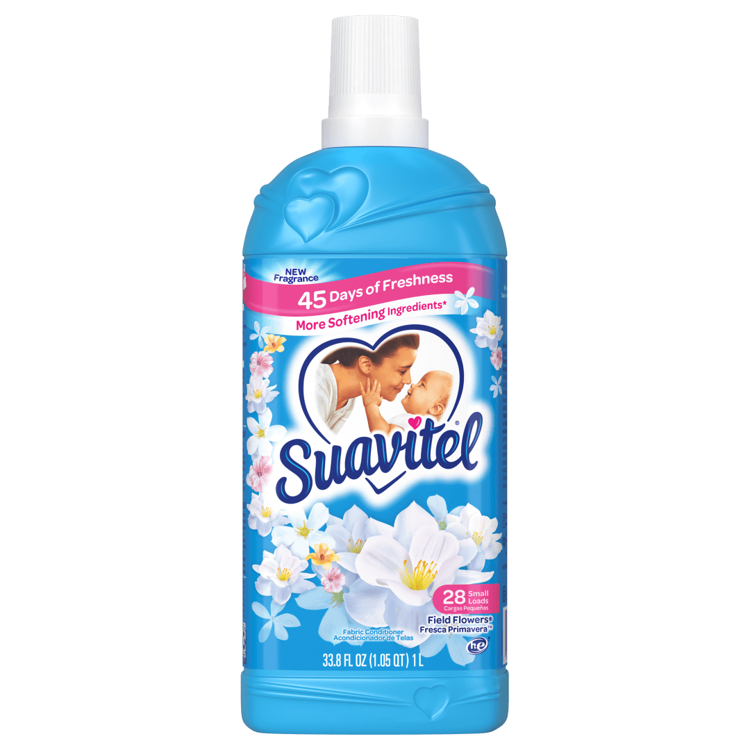 Suavitel Fabric Softener, Field Flowers - 33.8 fluid ounce
