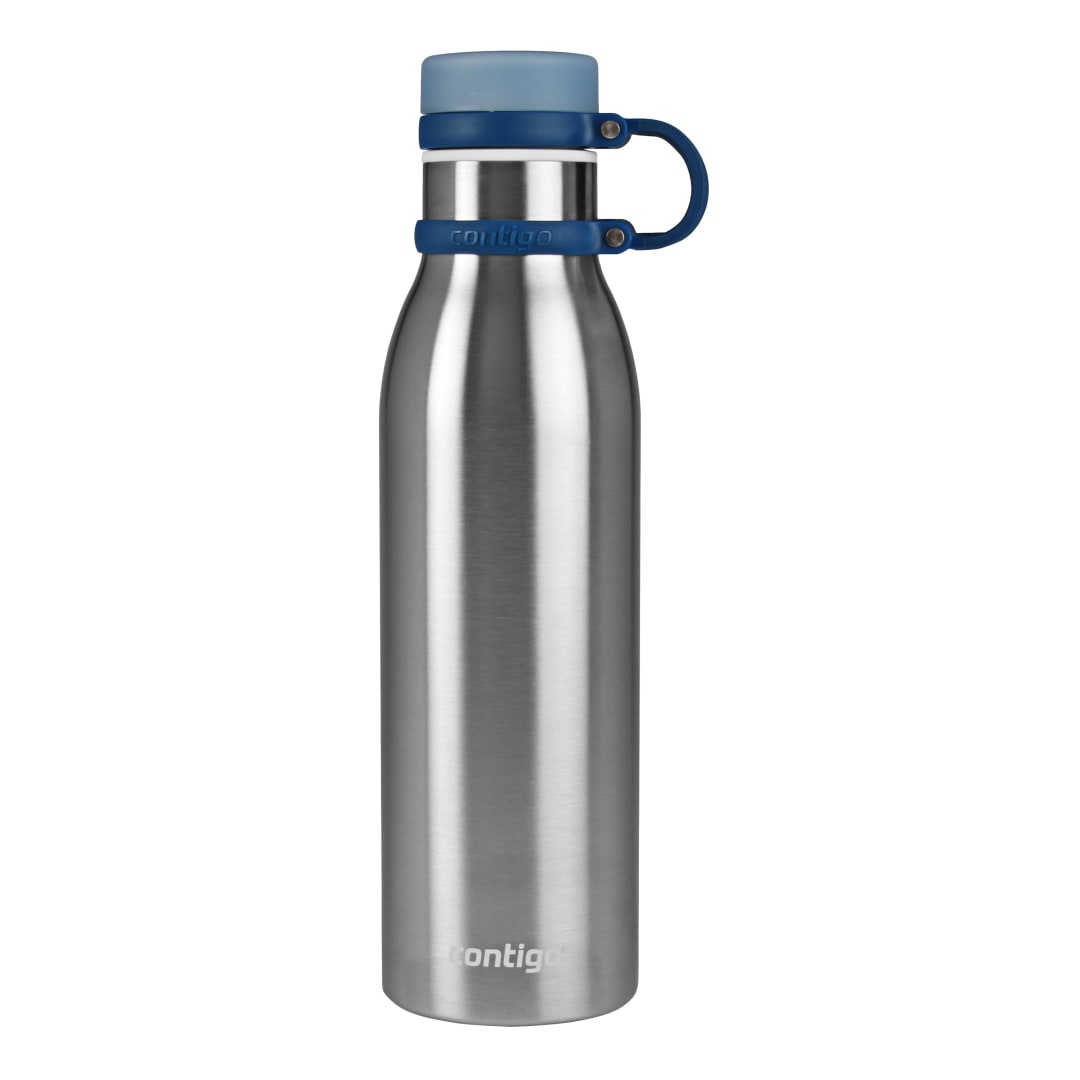 Contigo® Botella de Agua Matterhorn Couture, Botella Térmica de Acero Inoxidable, Libre de BPA, 100% a prueba de derrames, Termo con Tecnología Thermalock, 591 ml, Monac