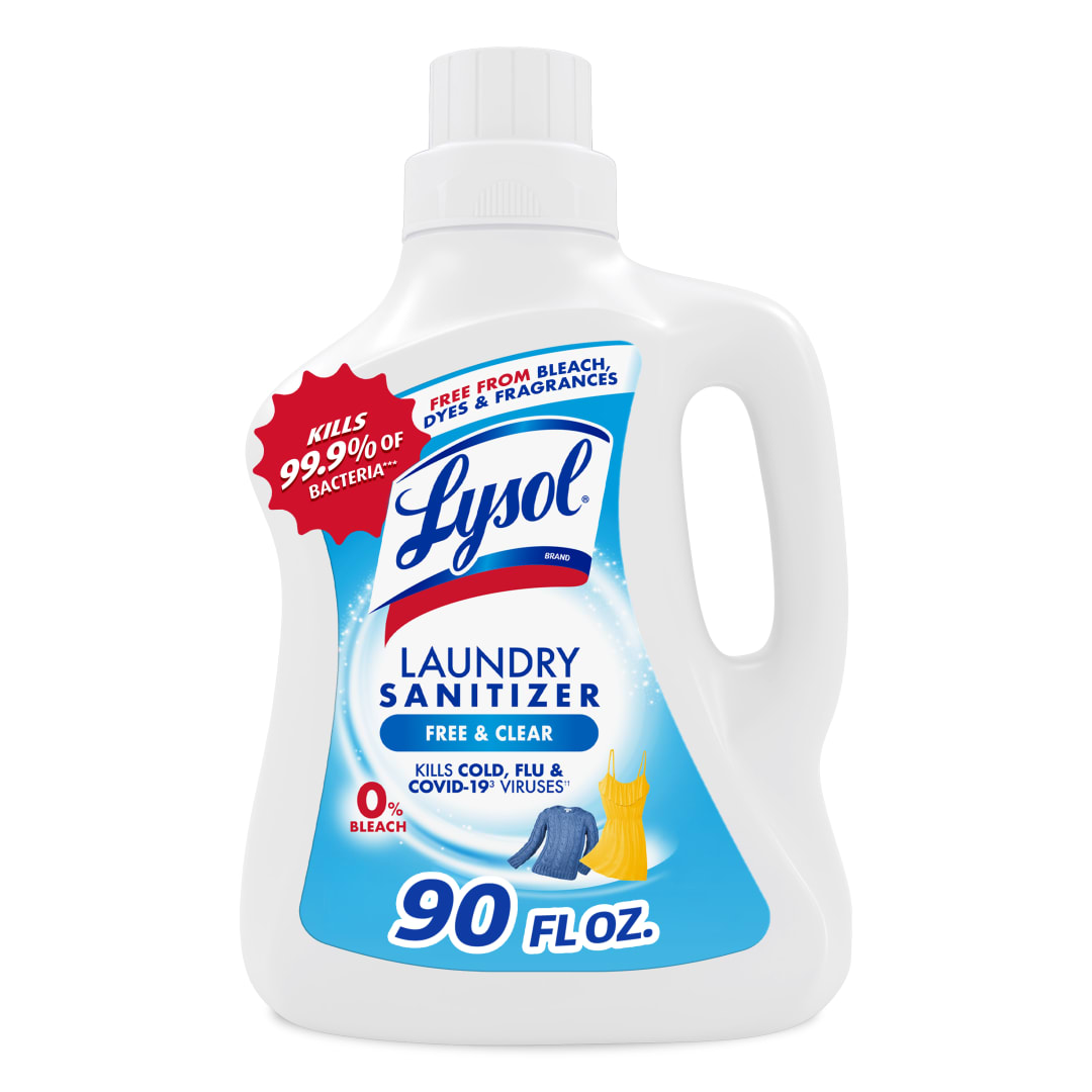 LYSOL® Laundry Sanitizer Free & Clear 4/90 oz.