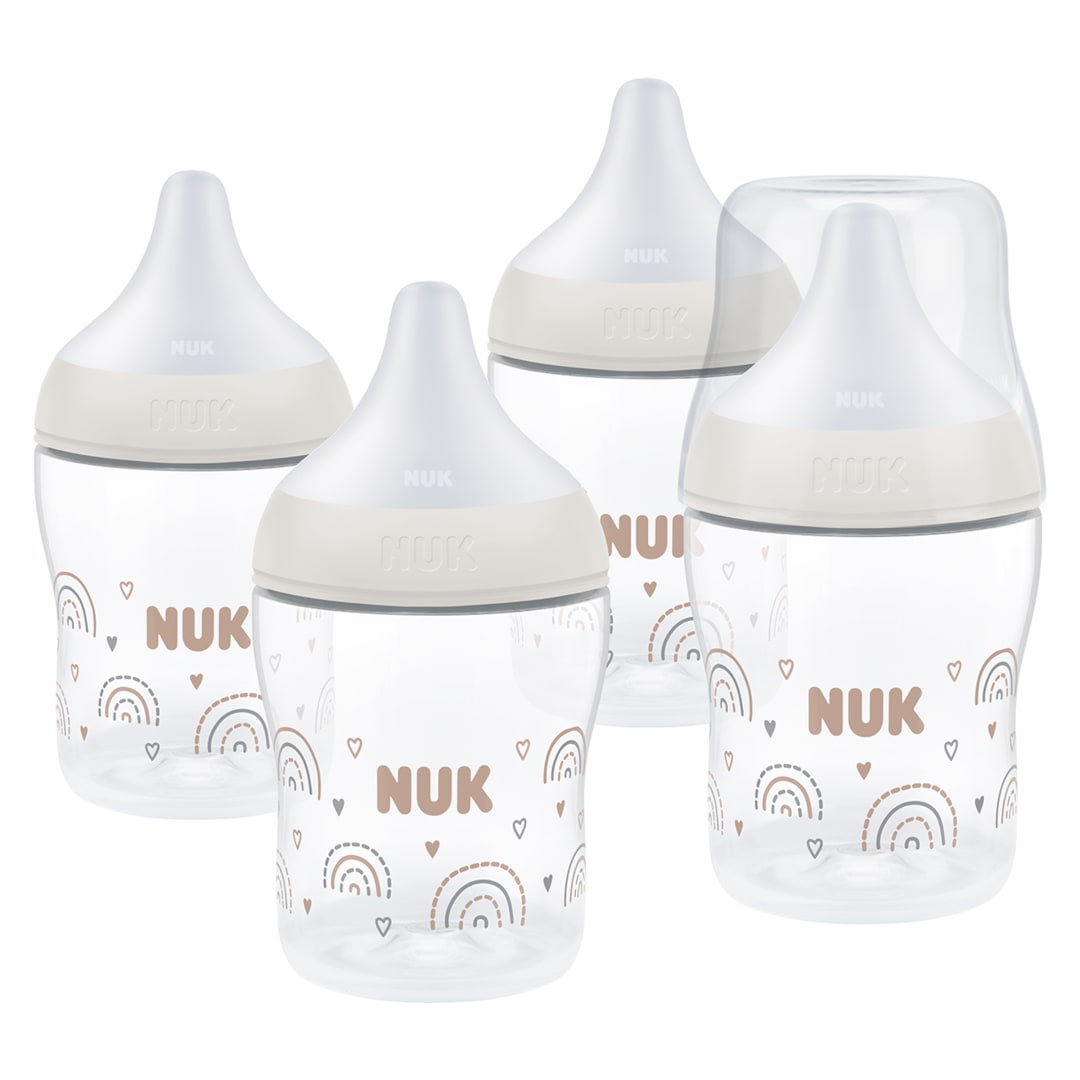 NUK PM BTL 150ML/5Z 4PK PP S CA RAINBOW