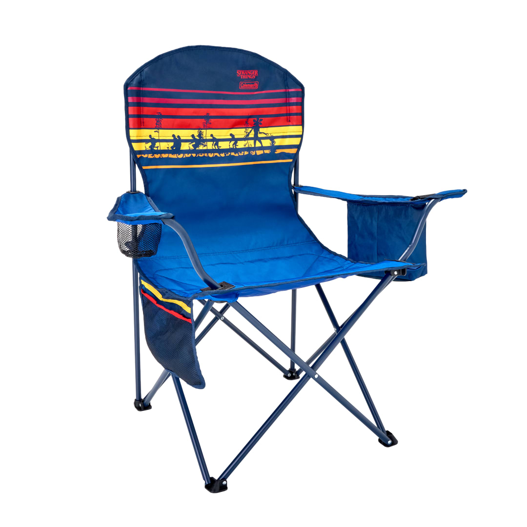 Coleman Stranger Things Outdoor Gear Collection, Limited Edition Stranger Things & Coleman Upside Down Camping Assortment, Cooler/Chair/Tent/Sleeping Bag