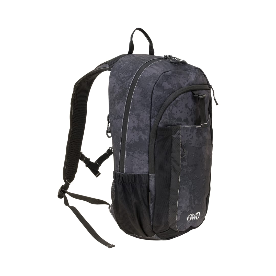 Girls With Guns® Midnight Deluxe Backpack with Lockable Concealed Carry, Black/Shade™ Blackout Camo
