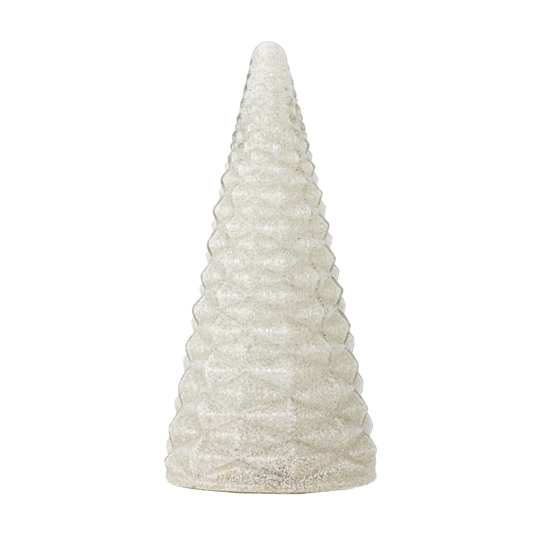 82068541 - Emilius Deco Tree, White, Recycled Glass STOCK: 300