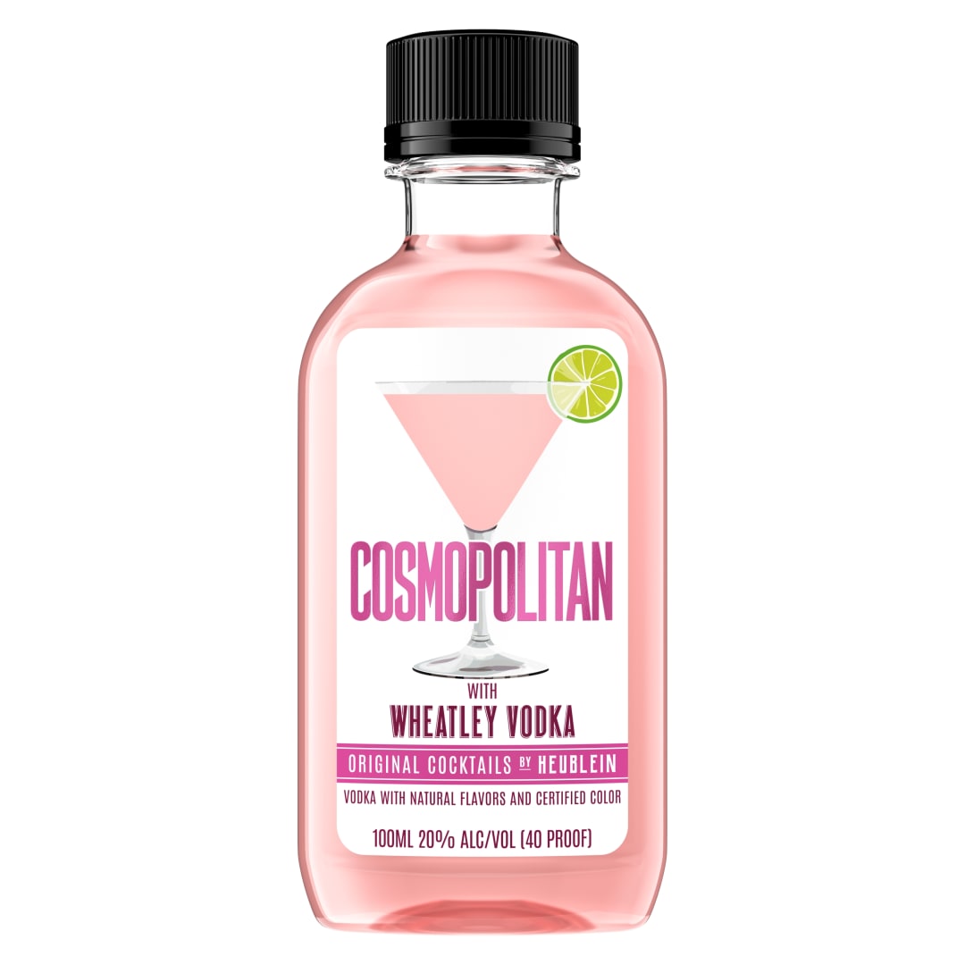 Heublein Wheatley Cosmopolitan Cocktails 100ml 40 Proof