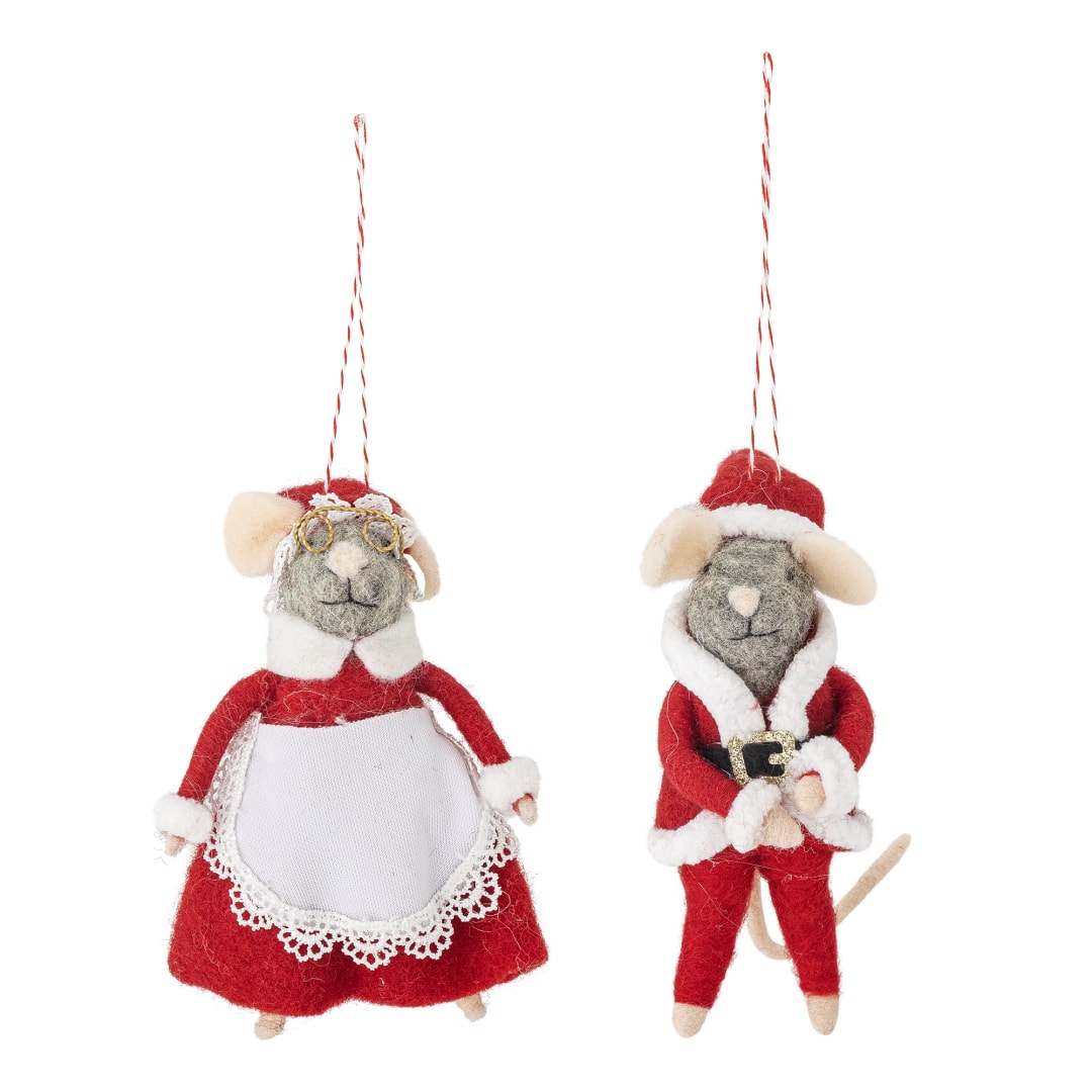 82061882 - Peo Ornament, Red, Wool STOCK: 300