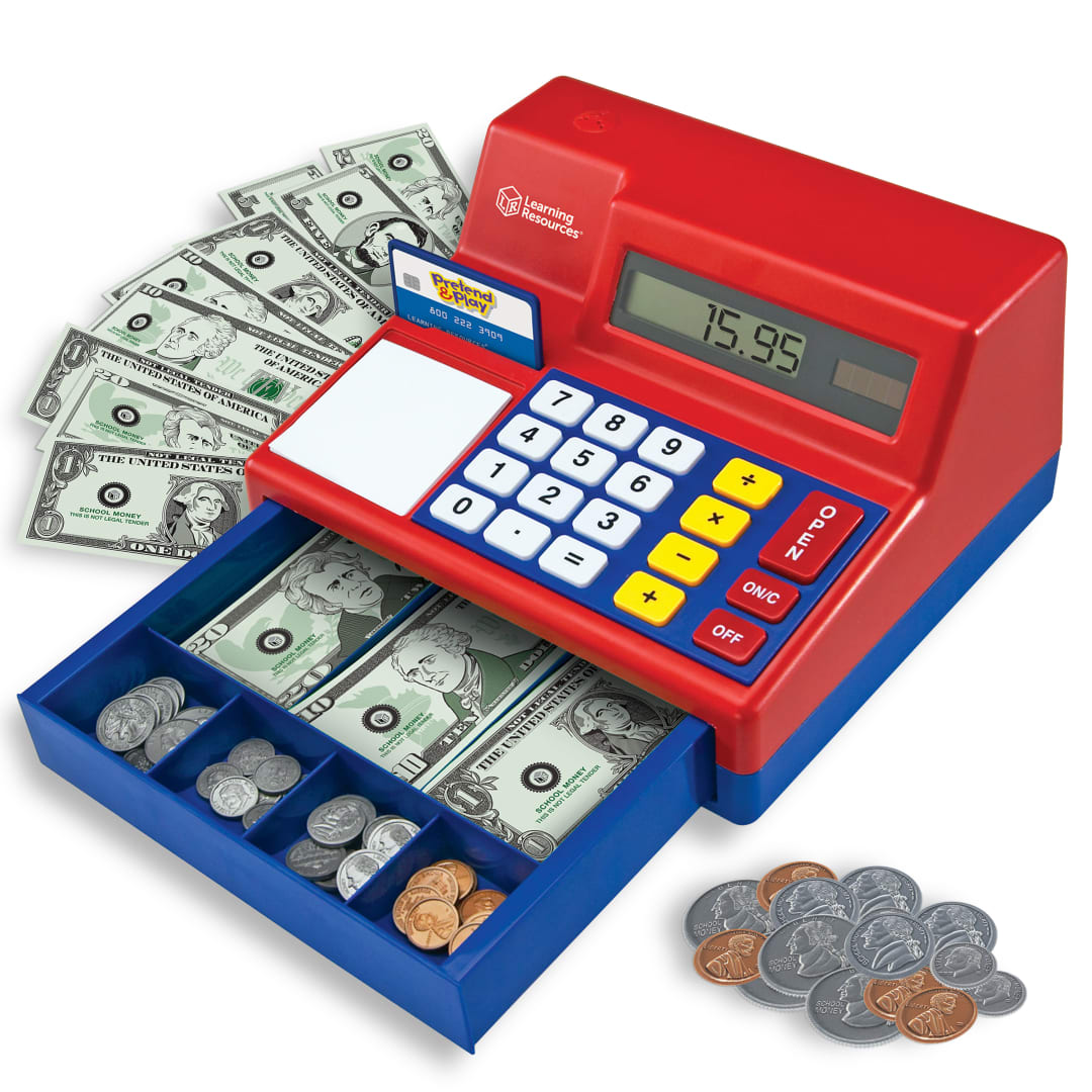 Pretend & Play® Calculator Cash Register