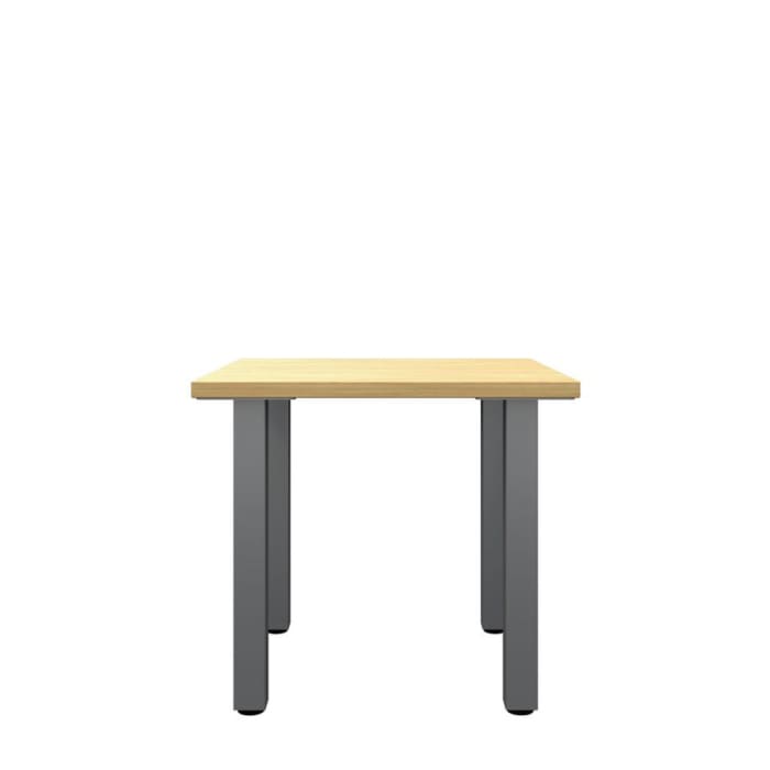 End Table with Square Metal Legs