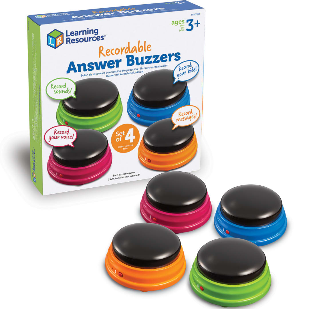 RECORDABLE ANSWER BUZZERS