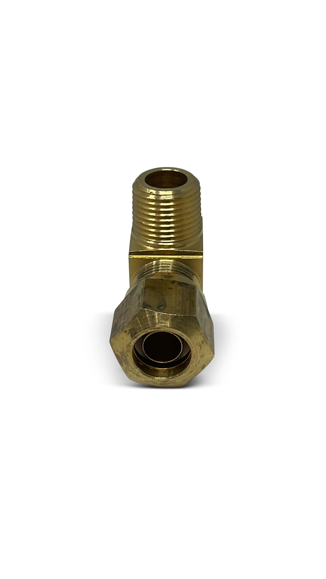Aeroquip 1/2 X 3/8 NPT 90d Air Brake Fitting El