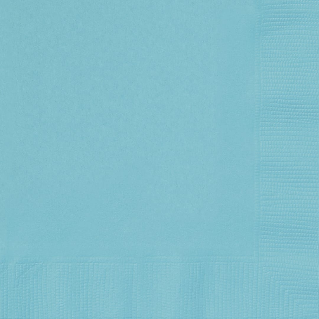 Terrific Teal Solid Dinner Napkins, 40ct