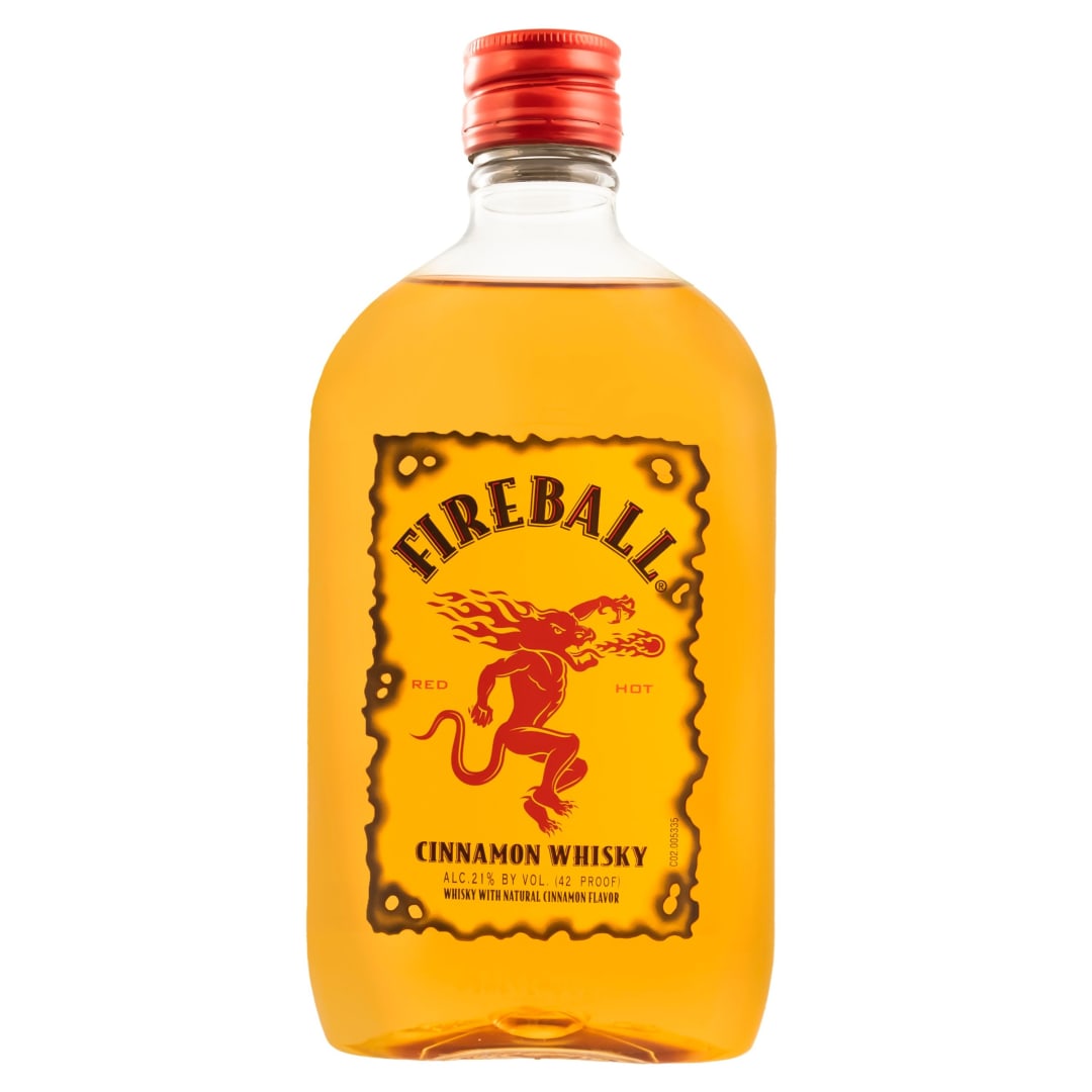 Fireball Cinnamon Whisky 375ml Plastic Bottle 42 Proof