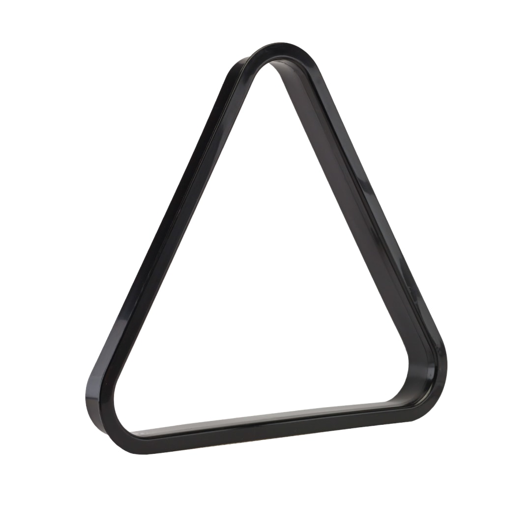 BLACK PLASTIC 8-BALL TRIANGLE