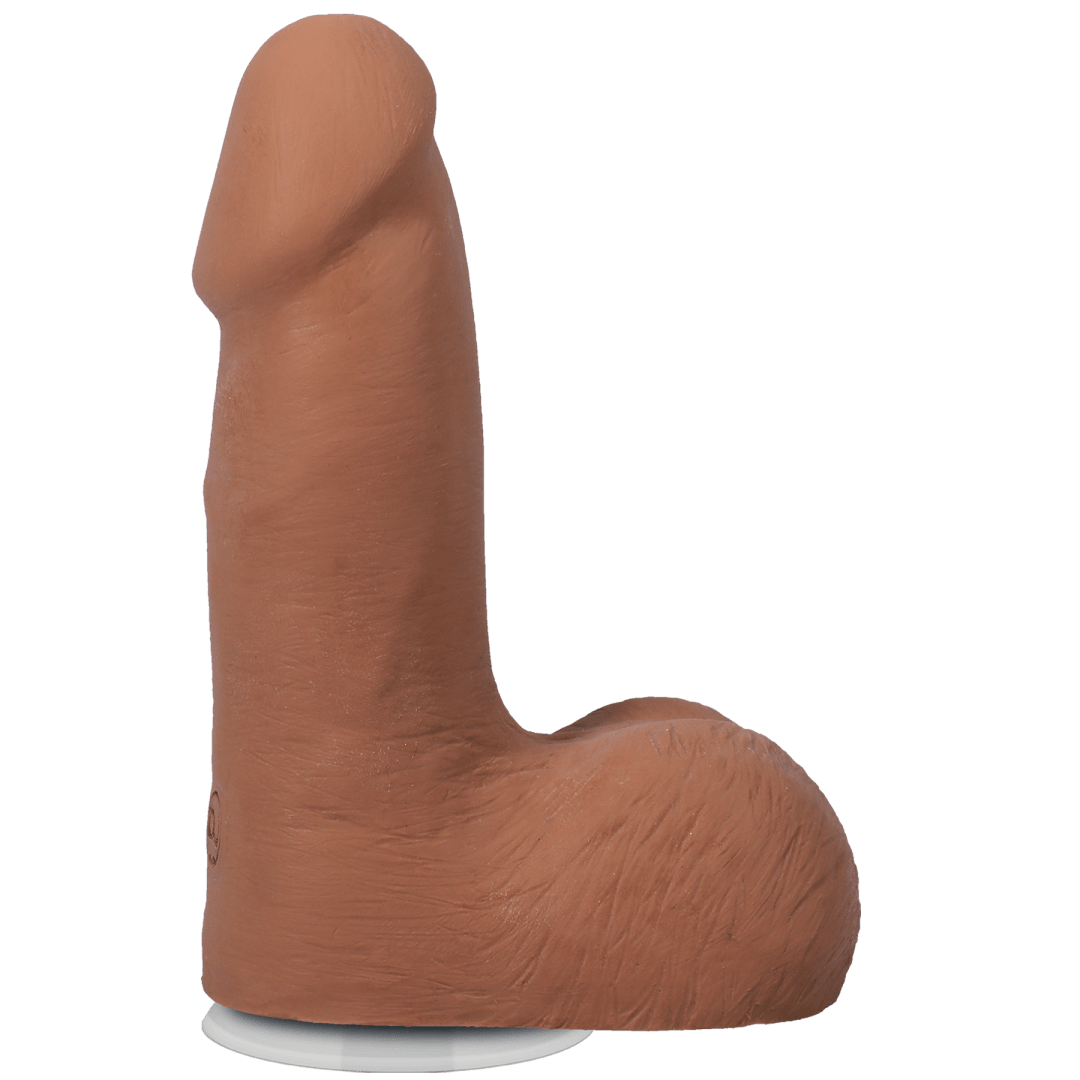 The Realistic Cock - With Removable Vac-U-Lock Suction Cup - ULTRASKYN - 5 Inch (with balls)