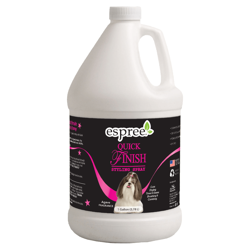 Espree Quick Finish Styling Spray for Dogs, 1 gallon