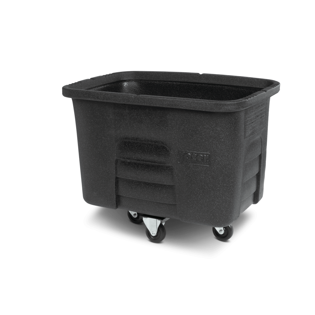 8 Cubic Feet 300 lbs. Capacity Heavy Duty Manual Cube Truck - Blackstone