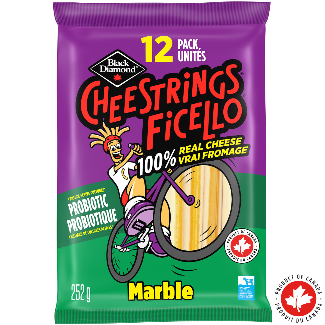 Black Diamond Probiotic Marble Cheestrings