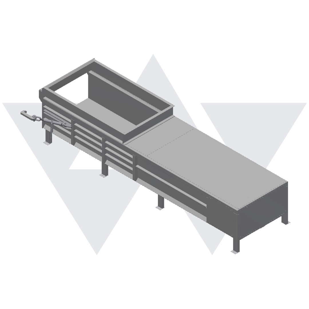 Wastequip® 645XHD-D Stationary Compactor
