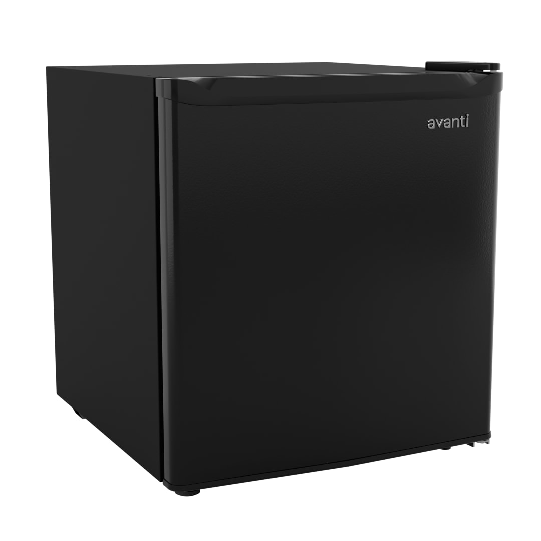 Avanti 1.6 Cu. Ft. Compact Refrigerator, Mini-Fridge, in Black (AVRM16F1B)