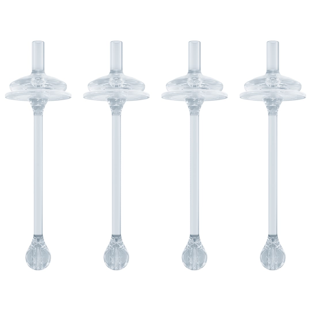NUK Learner Cup Replacement Straws, Pack of 4