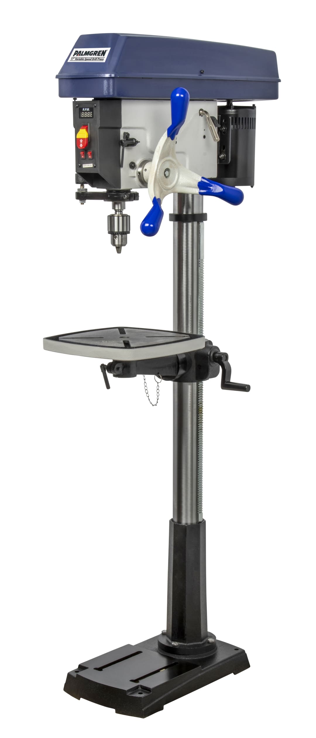 17" Variable Speed Step Pulley Drill Press