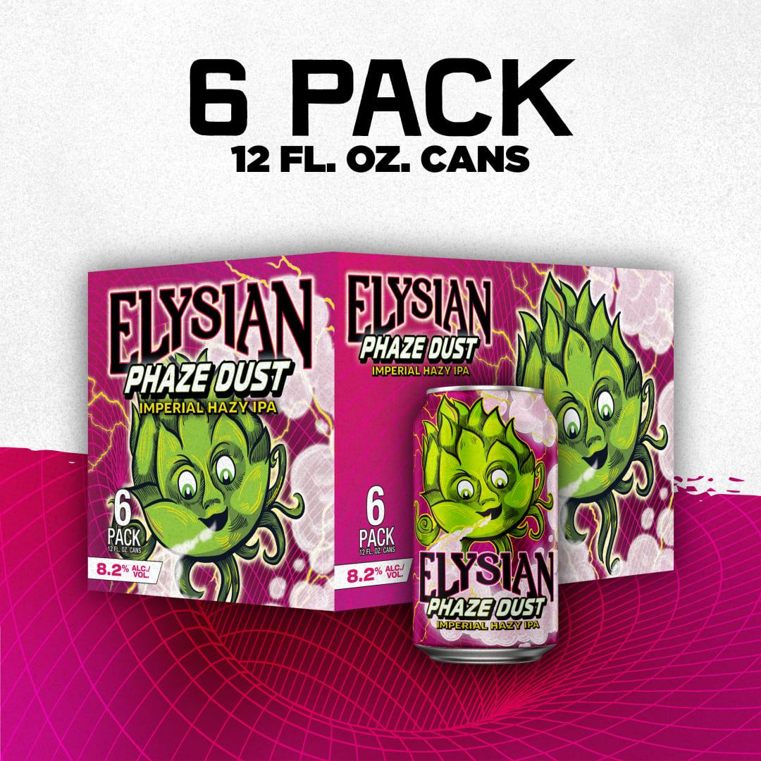 Elysian Brewing Phaze Dust Hazy IPA 6-Pack 12 fl. Oz. cans