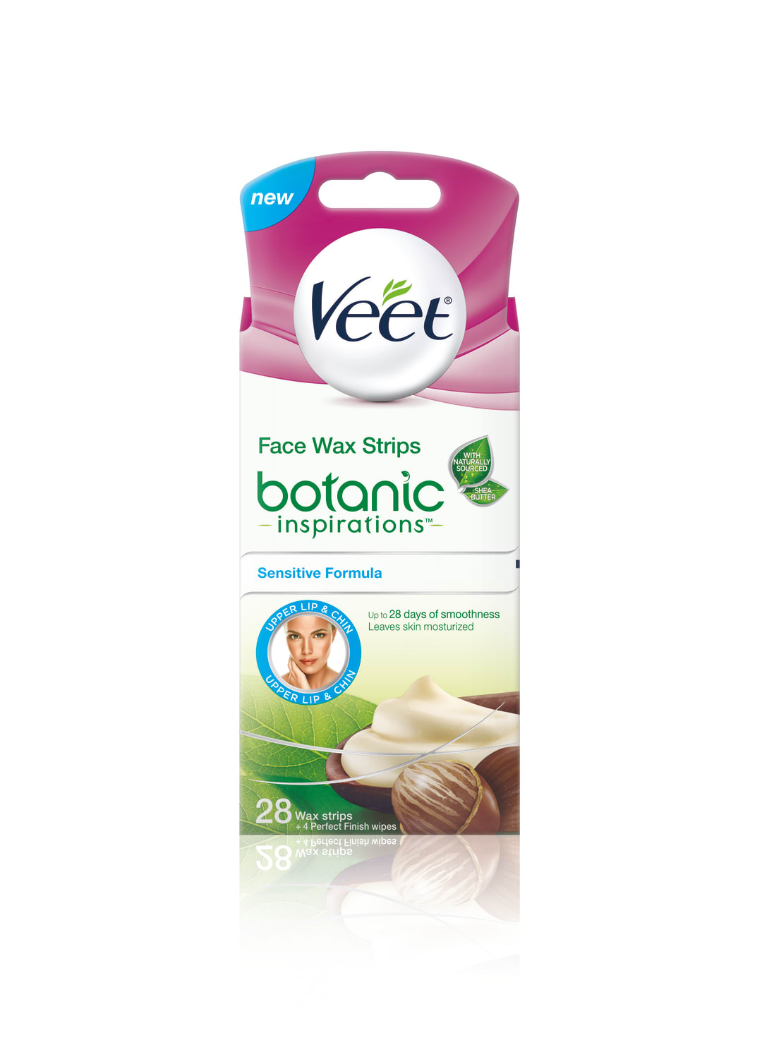 VEET® Botanical Inspirations Cold Wax Strips - Face 6/28 ct.