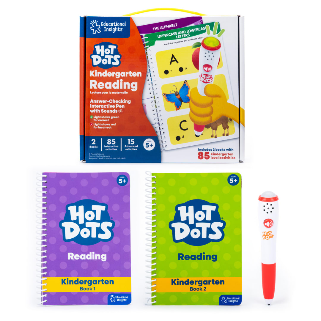 HOT DOTS JR. LET'S MASTER KINDERGARTEN R
