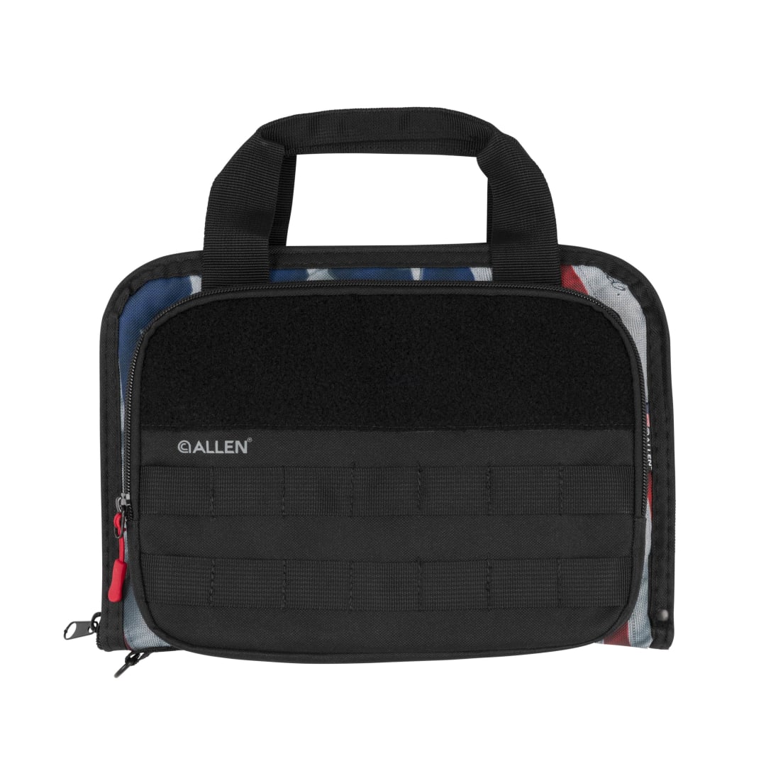 Allen Company Victory Double Pistol Case - Fits 2 Full-Size Handguns - Black