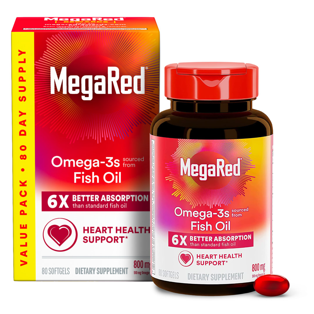 MEGARED® Advanced 6X Absorption Omega - 800mg 12/80 ct.