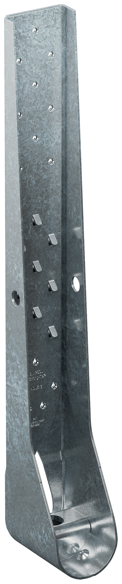 Simpson Strong-Tie HDUE13-SDS3.5 HDUE™ 23-1/16 in. Galvanized Predeflected Holdown with Strong-Drive® SDS Screws (Pack of 4)