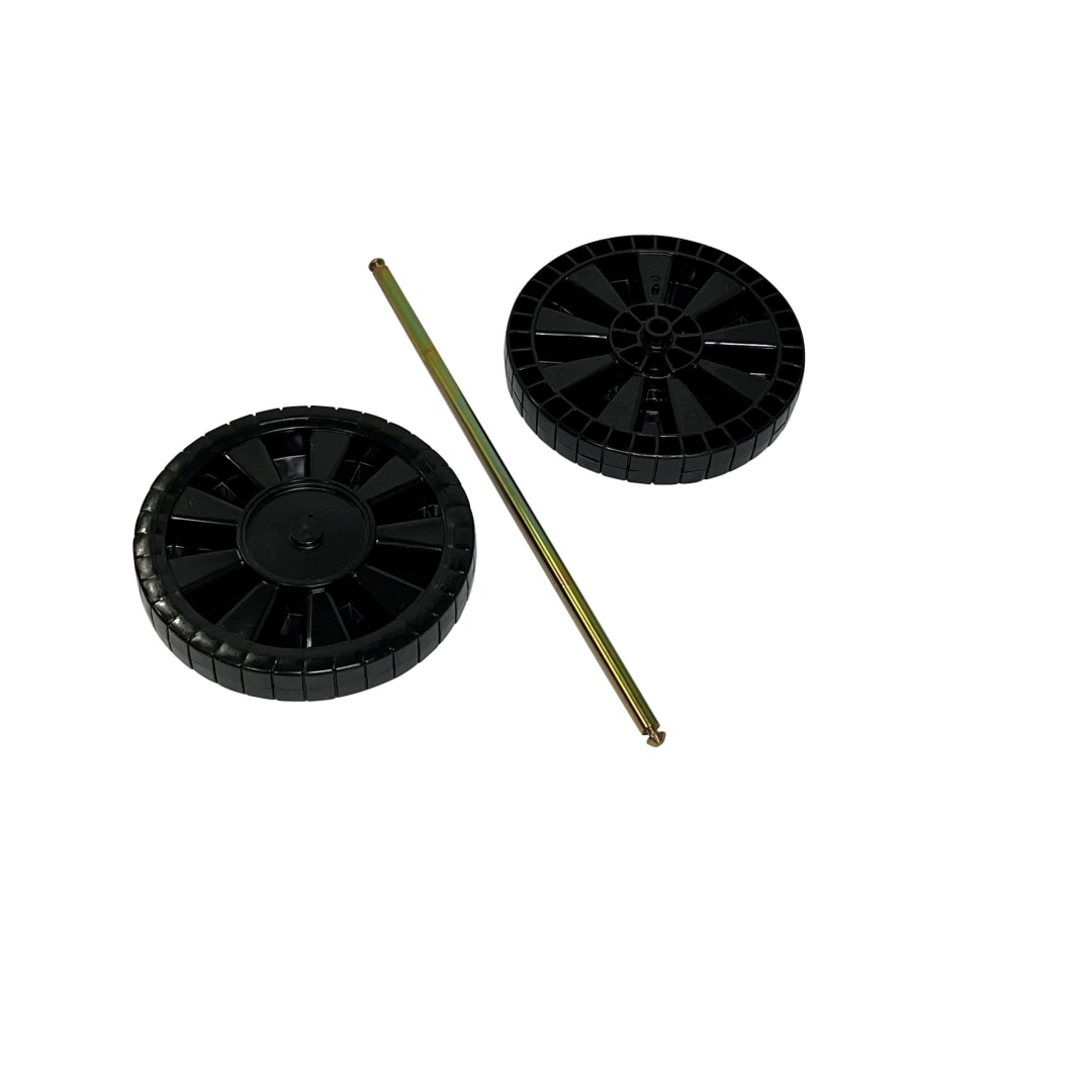 Replacement Snap-on Wheel Kit for 96 Gal. Two Wheel Trash Can