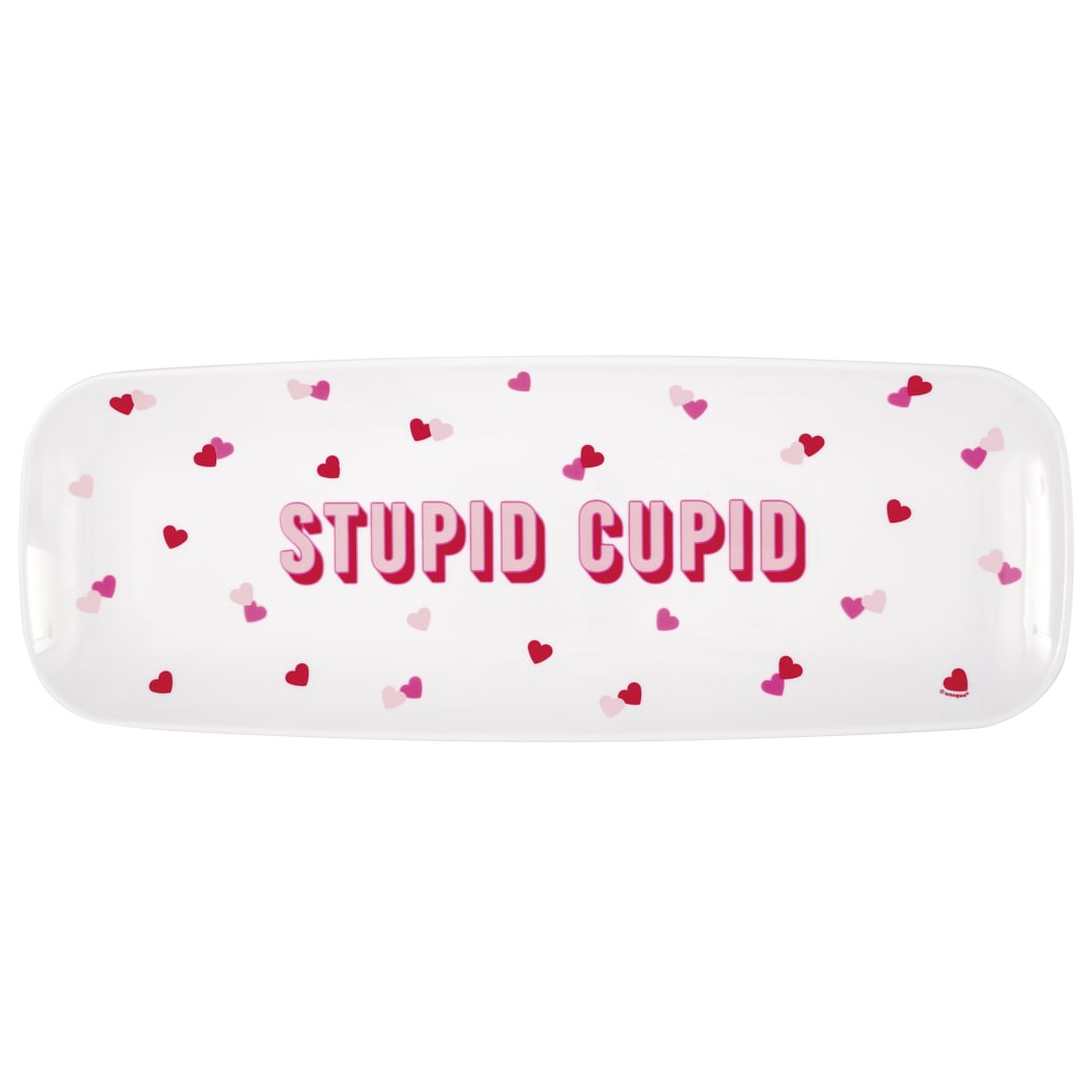 Plastic "Stupid Cupid" Serving Tray