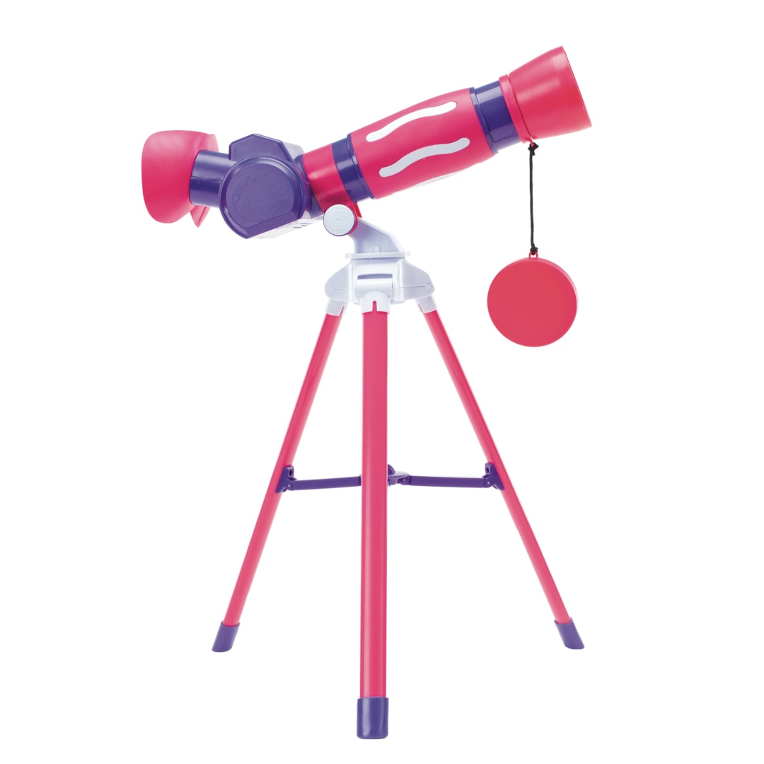 GEOSAFARI JR MY FIRST TELESCOPE-PINK VER
